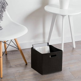Aberto Design HMY-6368 Organizador de escritorio en fieltro negro